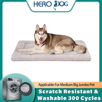 hero dog cushion large pet bed washable 300 cycles big puppy mattress non slip soft sleeping mat