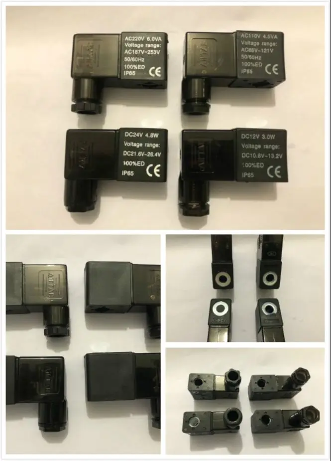 

Катушка соленоидного клапана VIDONIA 4V210 DC12V/DC24V/AC110V/AC220V