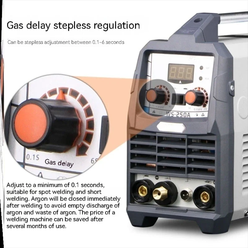WS-250 Аппарат для аргонодуговой сварки Маленький сварочный аппарат из нержавеющей