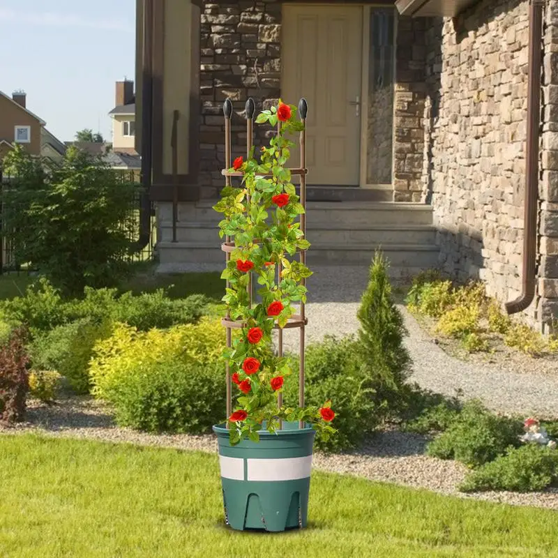 Рисунок 6 - Садовая обелеская решетка для поддержки томатов