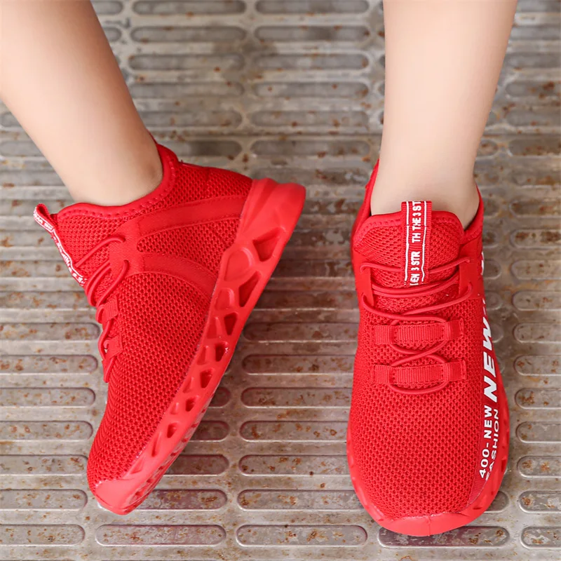 Hot Sale Summer Children's Sneakers Running Shoes Black Sports Shoes for Boys Breathable Mesh Sneakers Child Girl tenis infantil