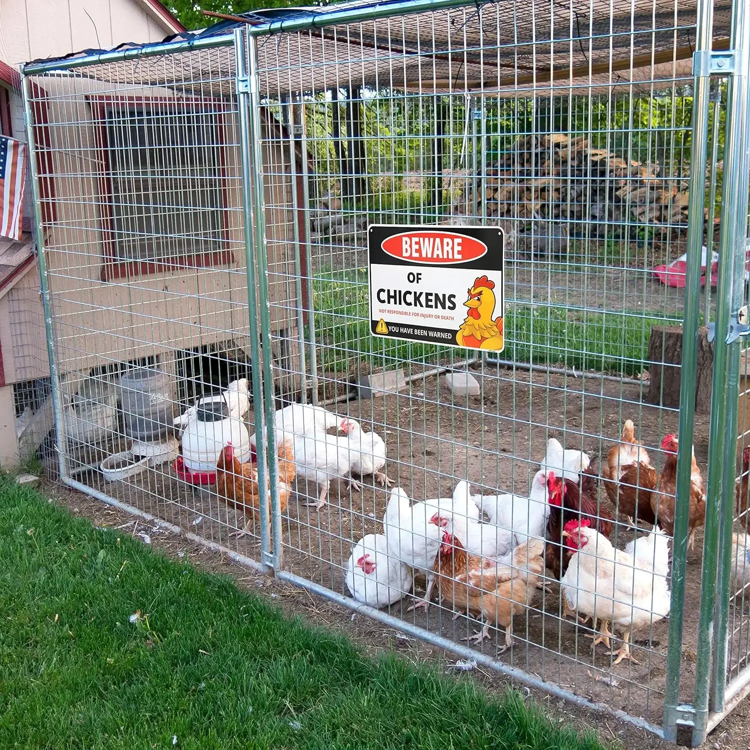 Знаки Венециорского курятника — 8 x 12 дюймов подарки для влюбленных забавный