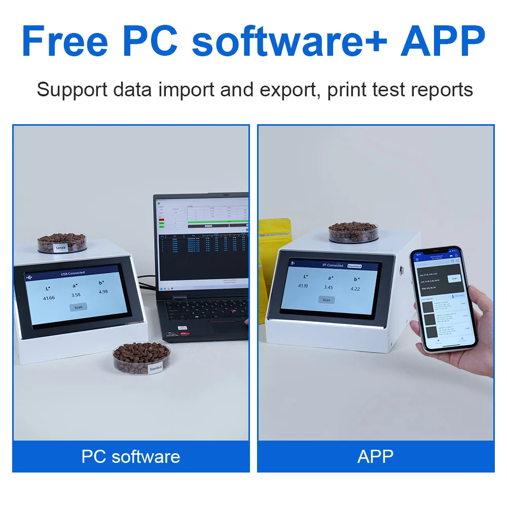 LS177C D/8 Высокоточный анализатор уровня обжарки кофейных зерен HCCI SCAA Agtron Index