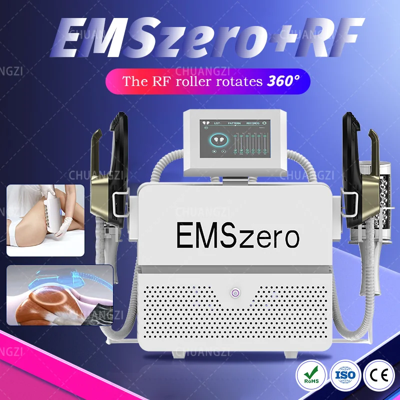 

2 In1 14 Tesla Emszero with Inner Ball Roller Massage Weight Loss EMS Shaping Muscle Building Fat Reduce Body Sculpting Machine