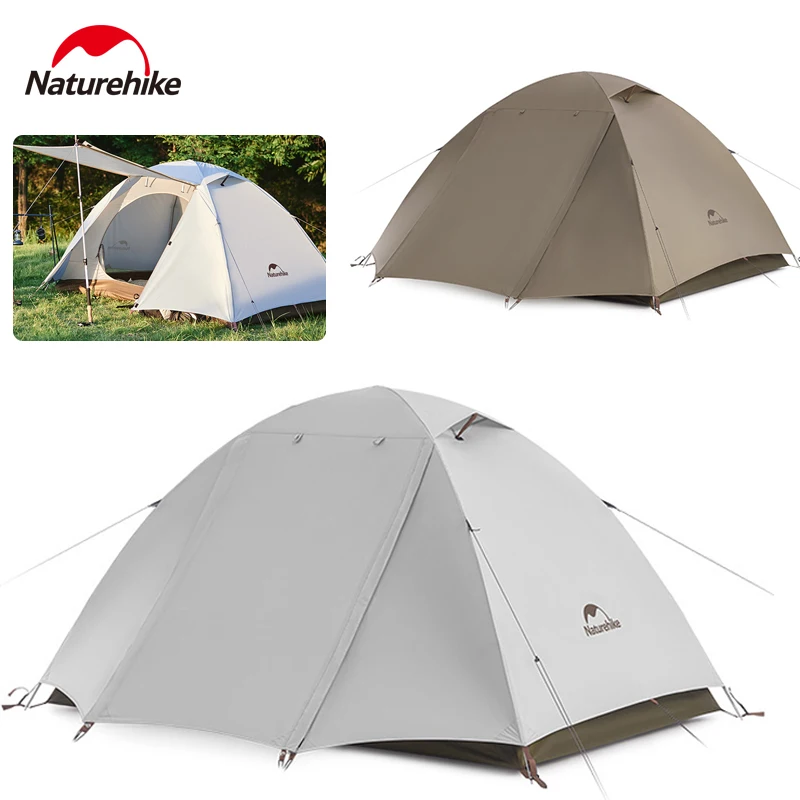 Naturehike Сверхлегкая купольная палатка укрывающаяся уличная для кемпинга