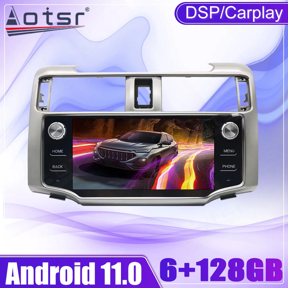 

Android Car Multimedia Tape Radio Recorder Player Stereo For Toyota 4Runner 4 Runner 2009 - 2019 GPS Navi Audio Head Unit 1 Din