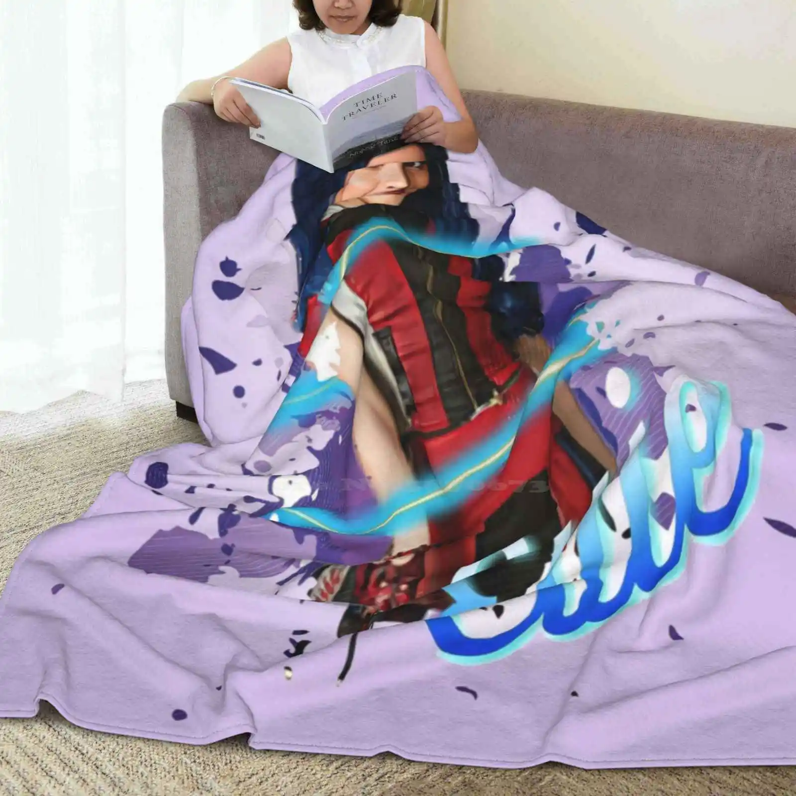 Evie принцессы-потомки 3 мягкие теплые тонкие одеяла потомки Queen Sofia Carson