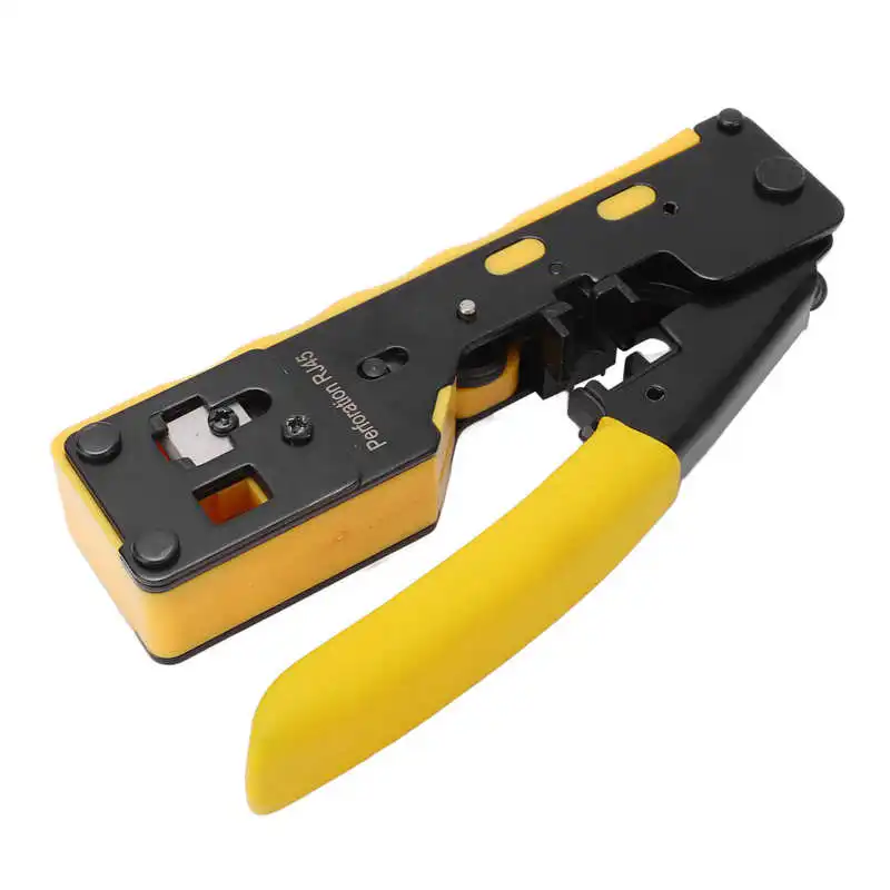 

Cable Pliers Cutting Crimping Pliers Full Cycle Ratchet Mechanism with Incisive Blades for Electrical Repair