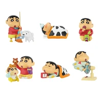 crayon shin chan anime blind box toys daily life 1series kawaii lovely figures model doll car decoration mystery box toy gifts