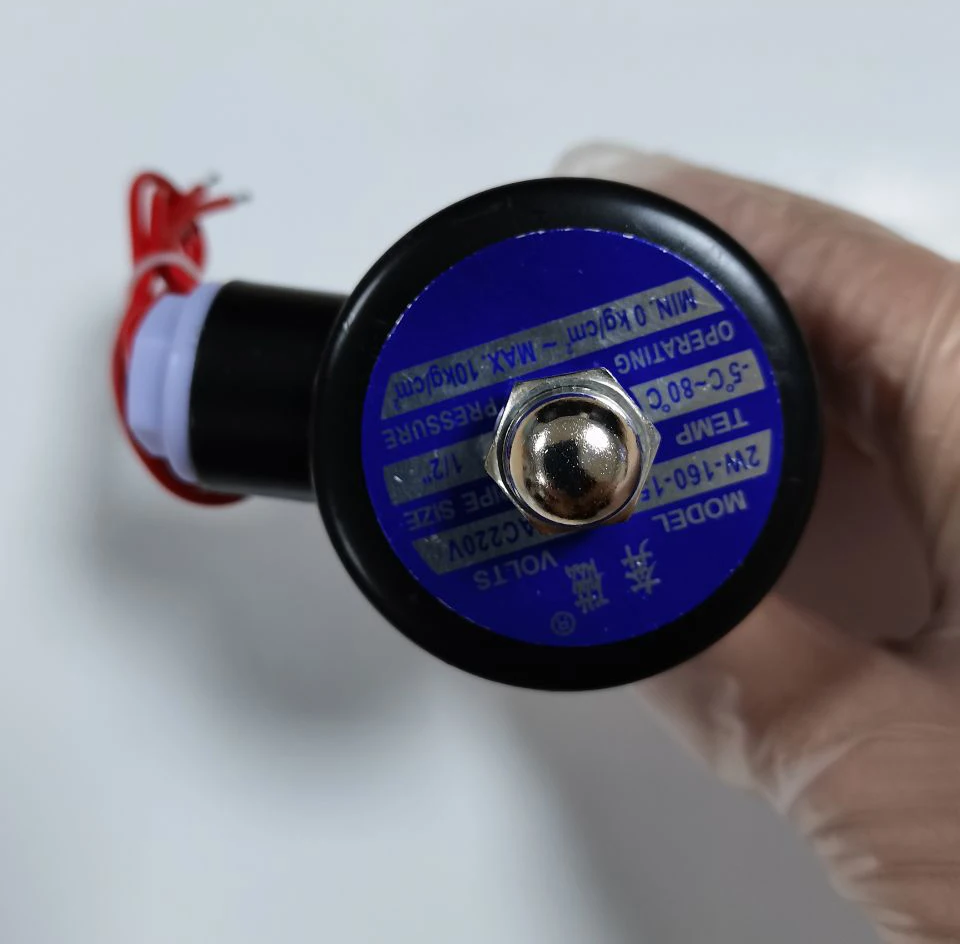 TKFM высокое давление нормально открытая вода 220 В ВКЛ./ВЫКЛ. электронный латунный