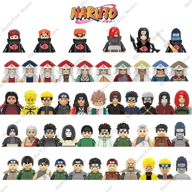 Фигурки героев аниме удзумаки Наруто из мультфильмов Какаси Джирайя мини куклы