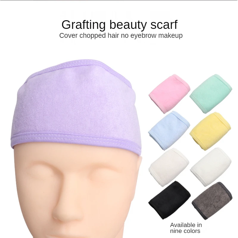 

Повязка на голову для ресниц, дышащая, впитывающая пот, для макияжа