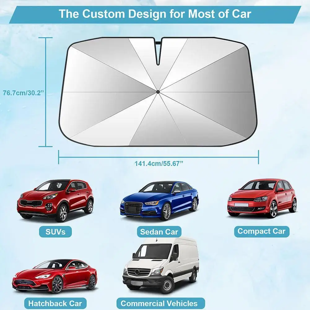 Рисунок 3 - Складной солнцезащитный зонт на