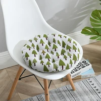 forest printed chair cushion seat cushions soft breathable home decor pillows meditation cushion throw chair cushion pillows