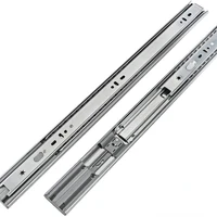 1 pair 45mm soft close stainless steel drawer slides heavy duty load capacity drawer runners for cabinets furniture hardware