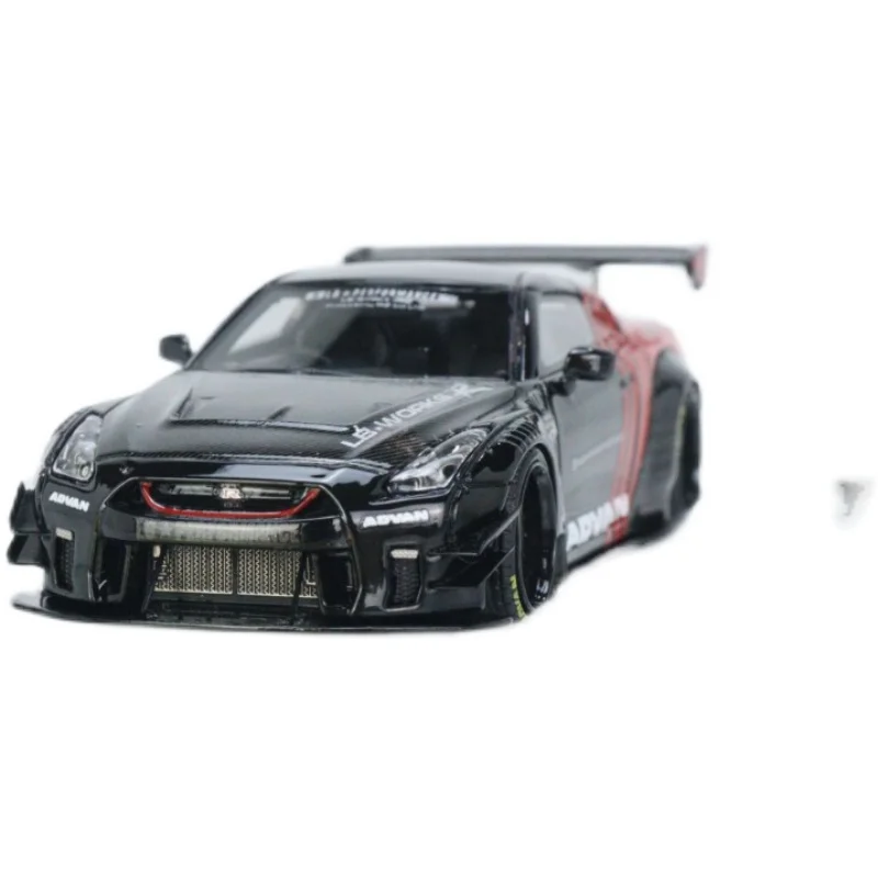 

IG 64 LB-WORKS GT-R R35 type 2 black and red high quality resin car series model collection gift free shipping