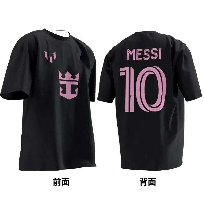 Популярная футбольная футболка Аргентины Майами International No 10 Messi для мужчин и