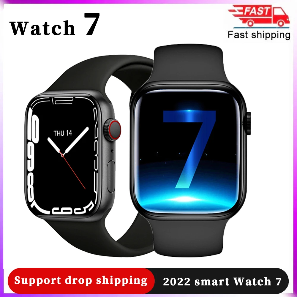 

2022 Smart Watch for Men Women I7 Pro Max Wholesale 2022 Series 7 Smartwatch Bluetooth Call Weather Drop Shipping PK T500 W27 X8