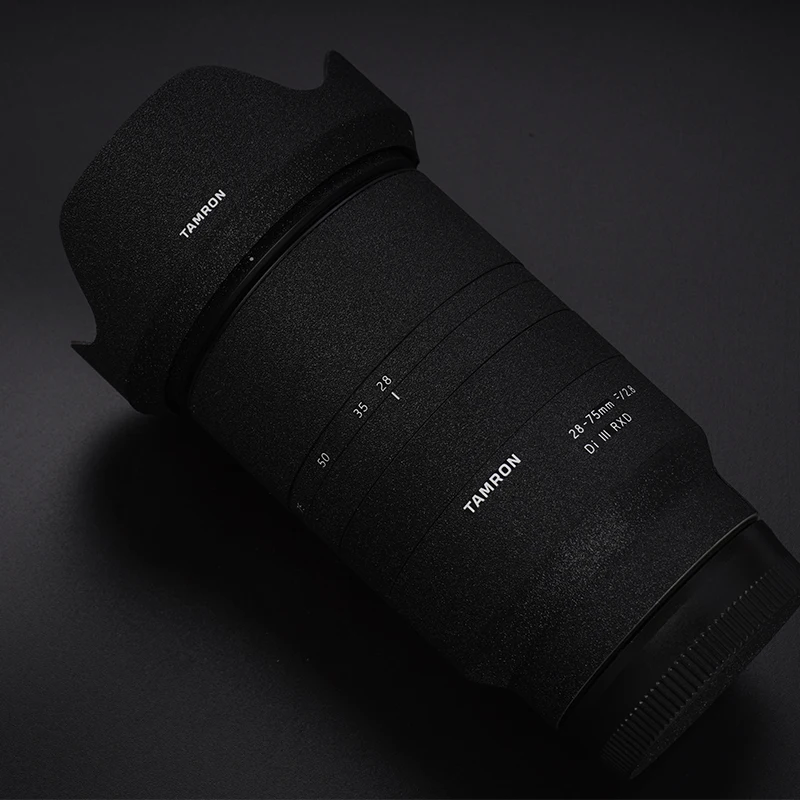 Наклейка на объектив камеры Защитная пленка для Tamron 28-75mm F2.8 Di III RXD A036 VXD G2 A063 28-75 (для крепления E) Аксессуары (art.: 3920cb45eb2b4) - 3920cb45eb2b4