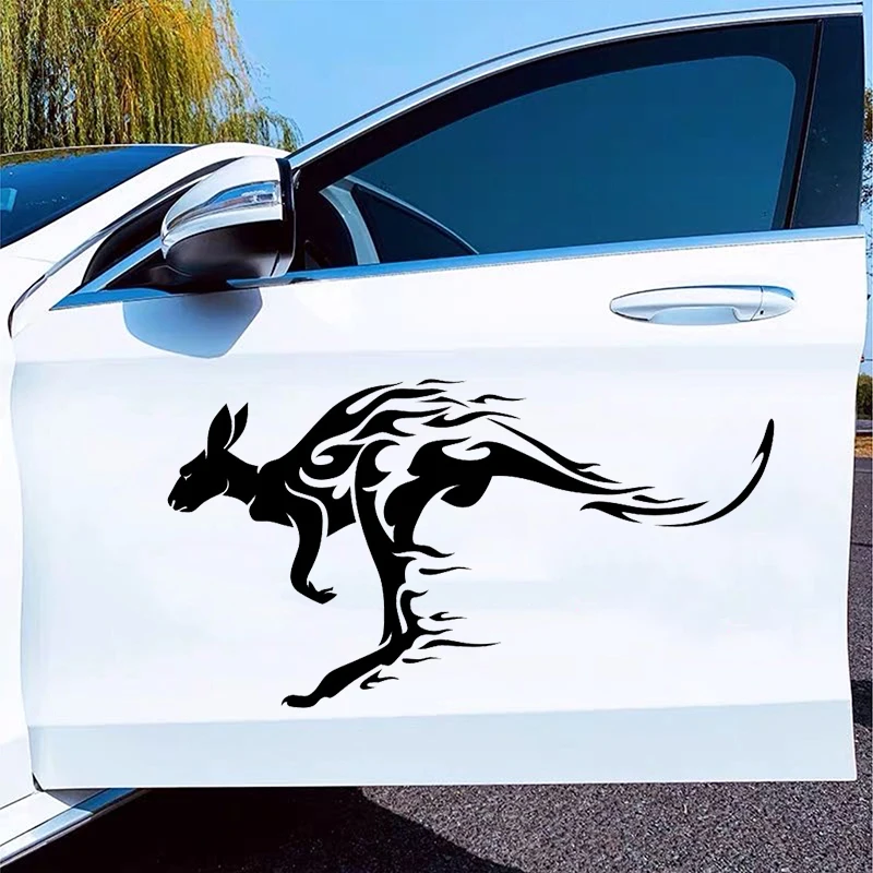 

22055# Car Sticker Kangaroo Waterproof Vinyl Decal Car Accessories DIY Car Styling Pegatinas Para Coche