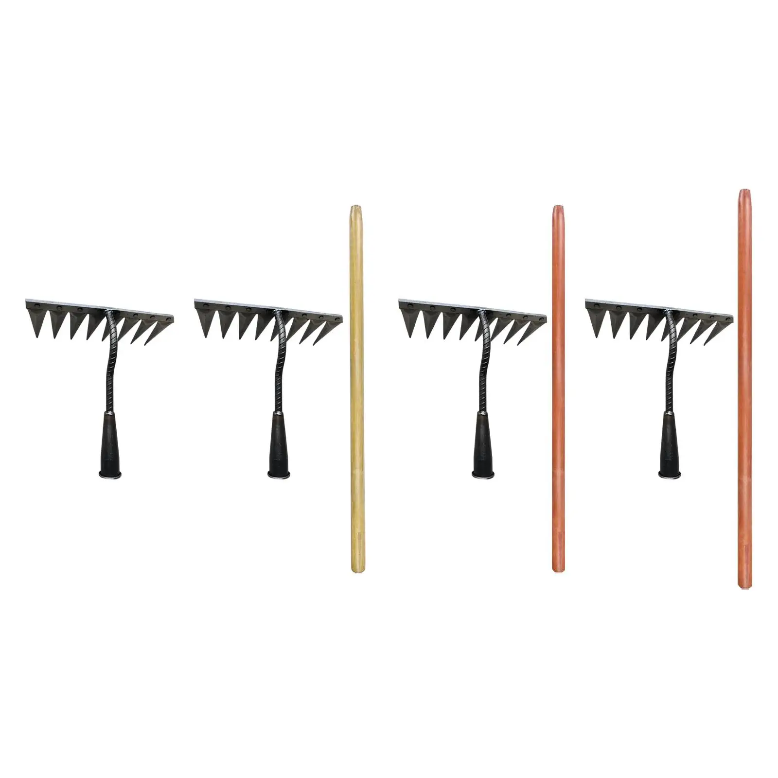 

Gardening Hoe Weeding Rake Durable Agricultural Tools Garden Hand Rake Tools for Garden Lawn Agriculture Backyard Gardening