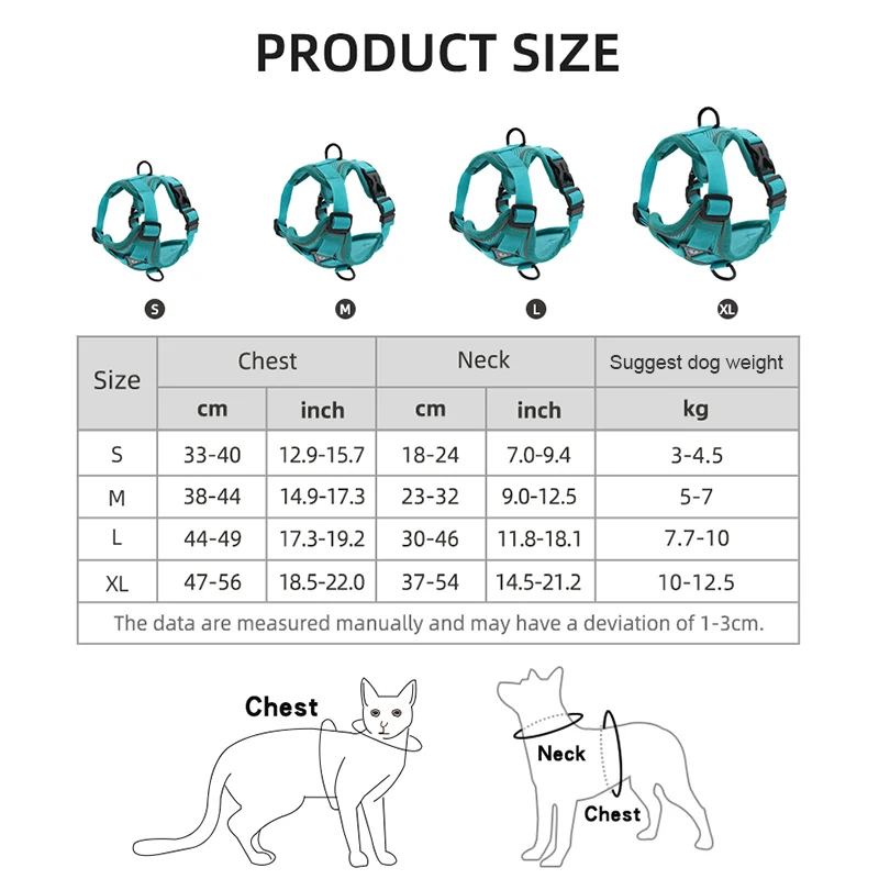 Новый питомник для маленьких и средних собак и кошек без растяжения, отражающий жилет на груди, комплект с ремнем нарастаемой силы для прогулок на улице.