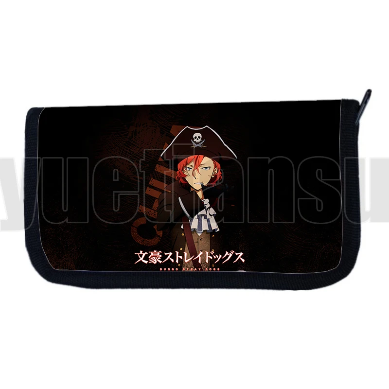 

3D кошелек из аниме «бродячие псы», модный холщовый клатч, сумочка для денег, женский милый мультяшный Кошелек для монет Осаму чуя накахара, м...