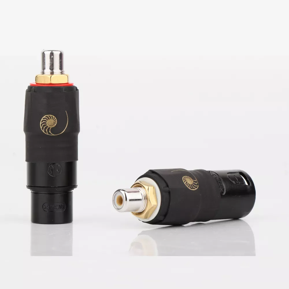 

NEW Cardas XLR 3 Pin Female/Male to RCA Femal Audio Jack Adapter Plug Connector