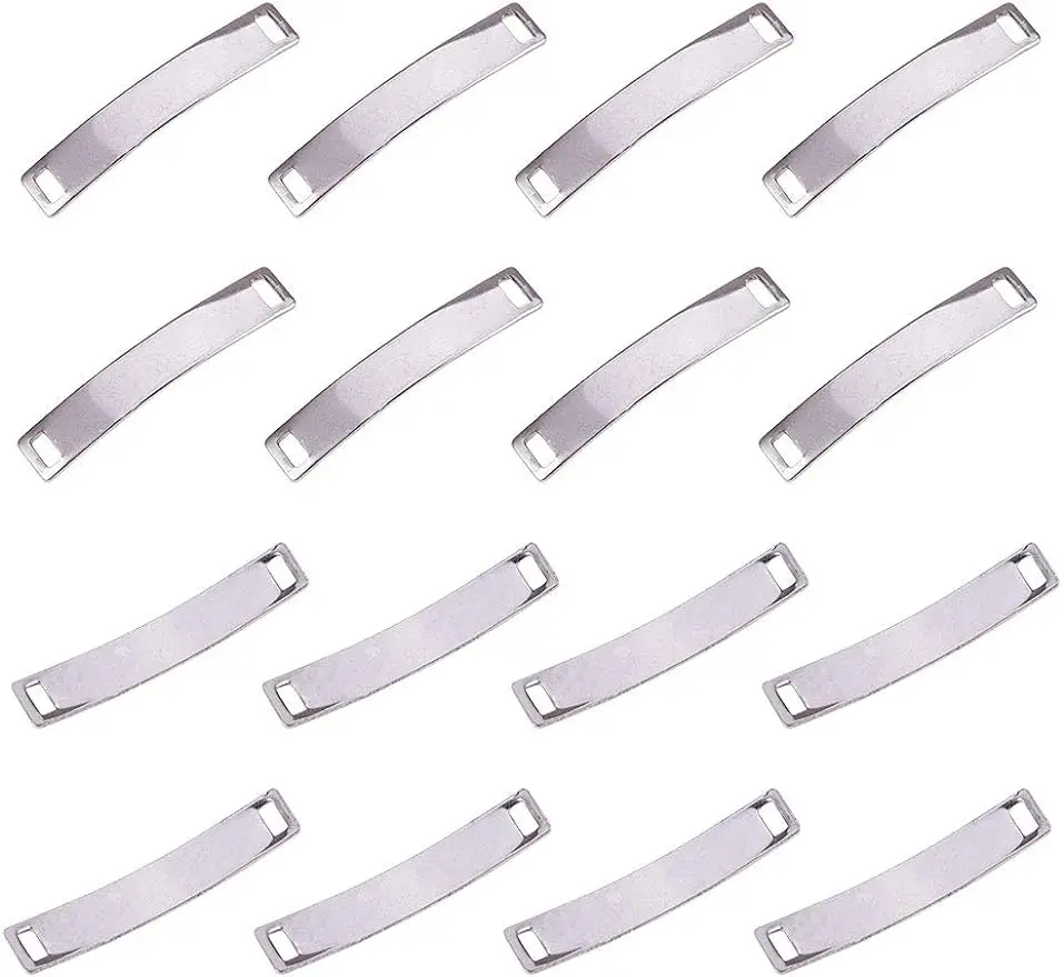 

Изогнутые прямоугольные соединители из нержавеющей стали 304, 20 шт.