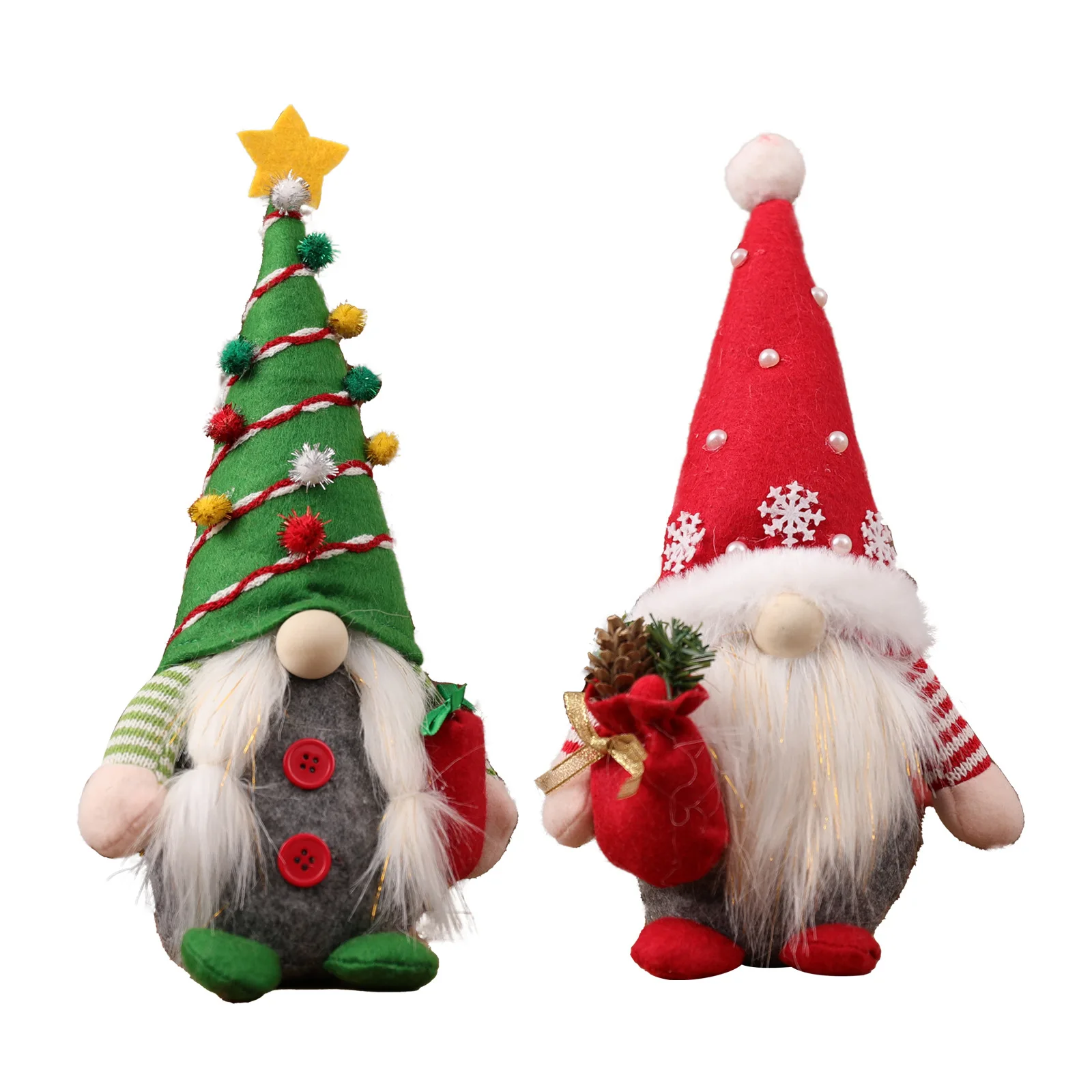 

Santa Claus Christmas Doll Decoration Home Decor Living Room Christmas Tree Decirations Fireplace Bedroom XMAS New Year's Decor