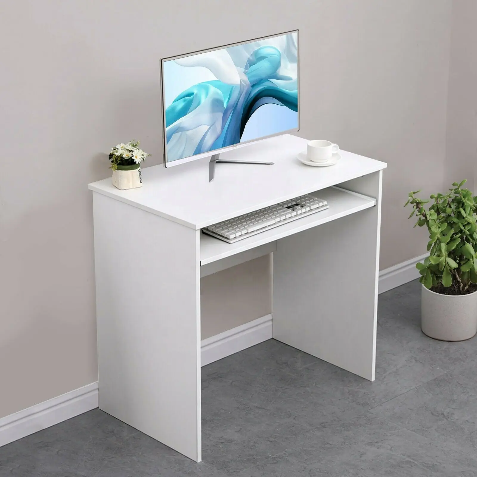 

Small Computer Desk Laptop Pc Study Writing Table Home Office Desk Workstation