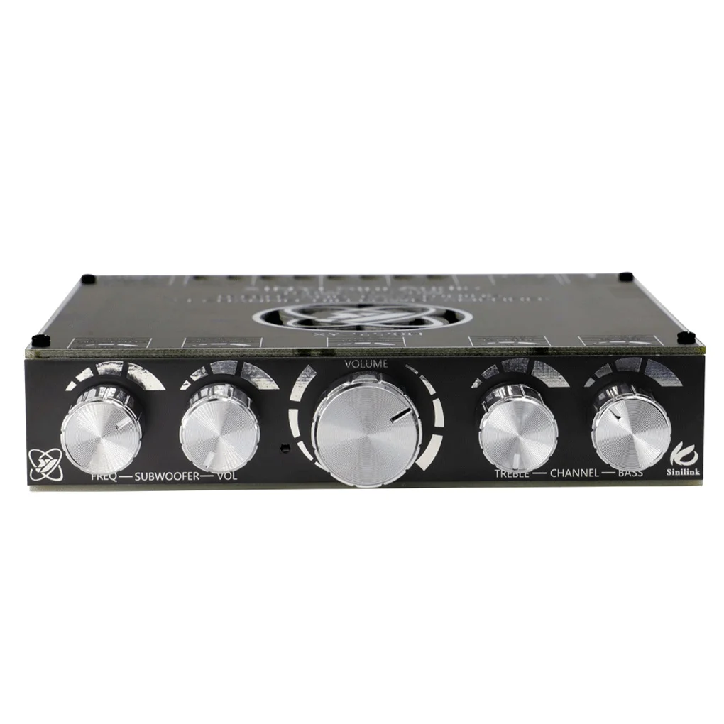 

Bluetooth-compatible 5 0 AUX-in Amplifier Circuit Board Subwoofer Stereo Sound Audio Amp Speaker Electronic Component