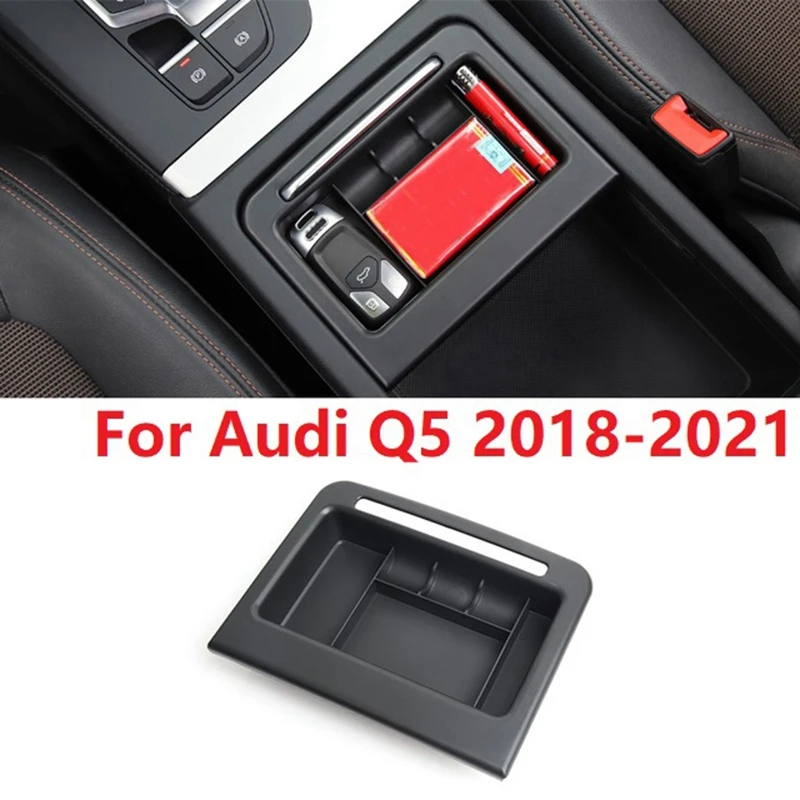

Car Central Armrest Storage Box Stowing Tidying For- Q5 2018-2021