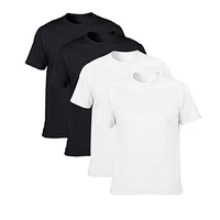 4 pack of solid color fashion t shirts