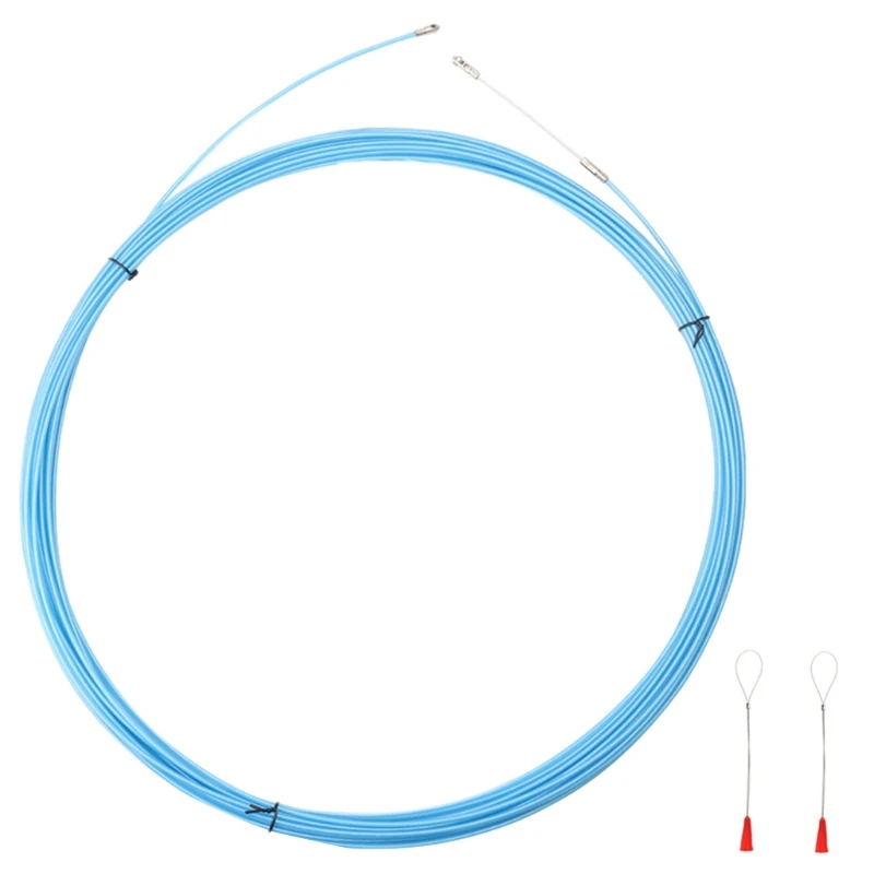 

Рыболовный съемник для кабеля, синий съемник для катушки кабеля, Стекловолоконный металлический настенный проводной трубопровод