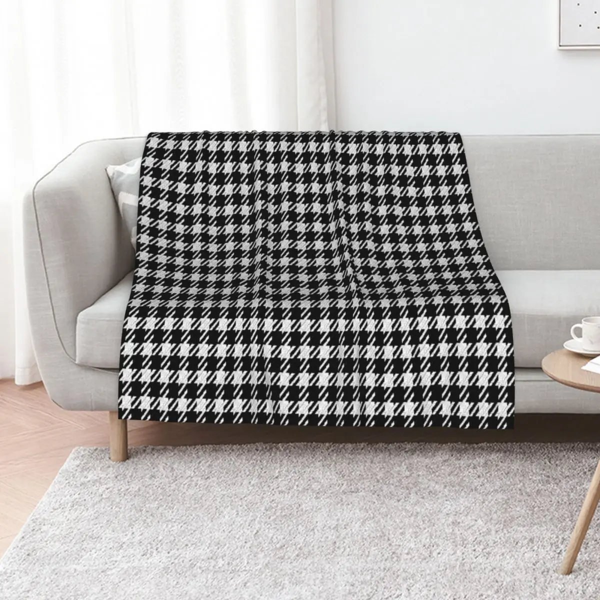 Фото Иконичный плед из ткани с дизайном Seat Fabric от Stuttgart, мягкий однотонный плед для дивана и кровати №1