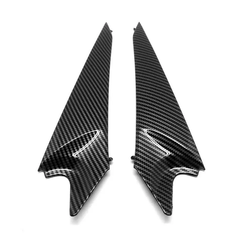 

Hydro Dipped Carbon Fiber Finish Gas Tank Side Trim Cover Fairing For SUZUKI GSXR GSX-R 600 750 2008-2010