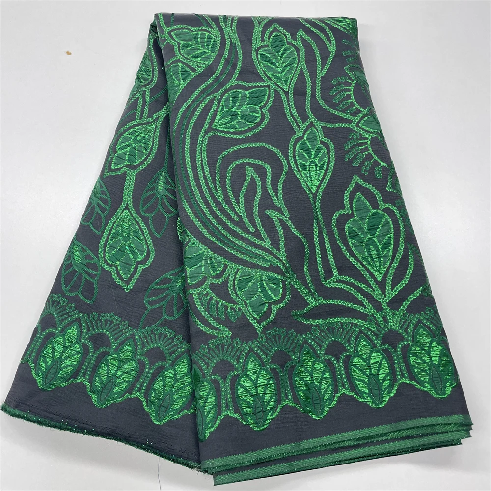 

Жаккардовая кружевная ткань 2023, высококачественное Африканское кружево, нигерийская органза, французское жаккардовое кружево, ткань «сделай сам», свадебное платье QF0838