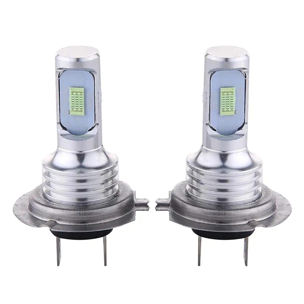

2 Pieces H7 LED Headlights Bulb Kit High/Low Beam 35W 4000LM 8000K Ice Blue