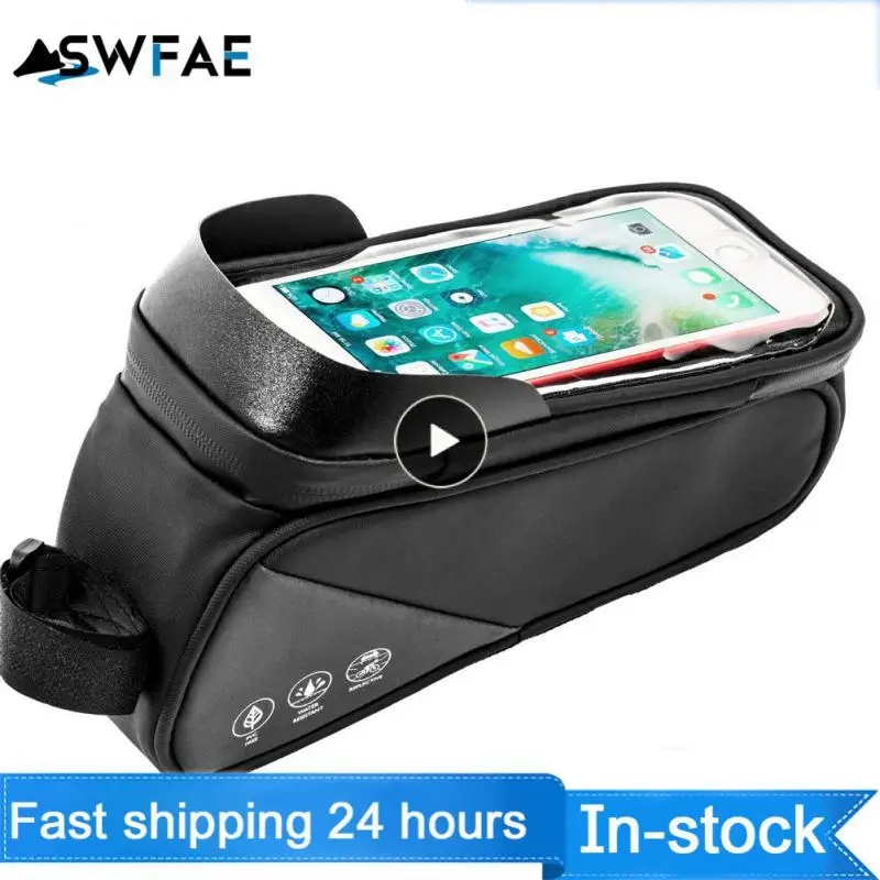 

Touch Screen Bicycle Front Pouch Waterproof Large Capacity Bicycle Packet High Sensitivity Mobile Phone Package Riding Equipment