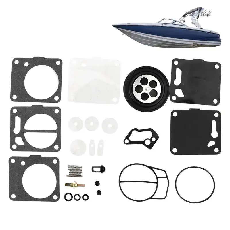 

Carburetor Carb Rebuild Kit Carburetor Repair Rebuild Parts Set For Miku-Ni Carburetors For Sea-Do-o 650 717 720 787 800 SP GS