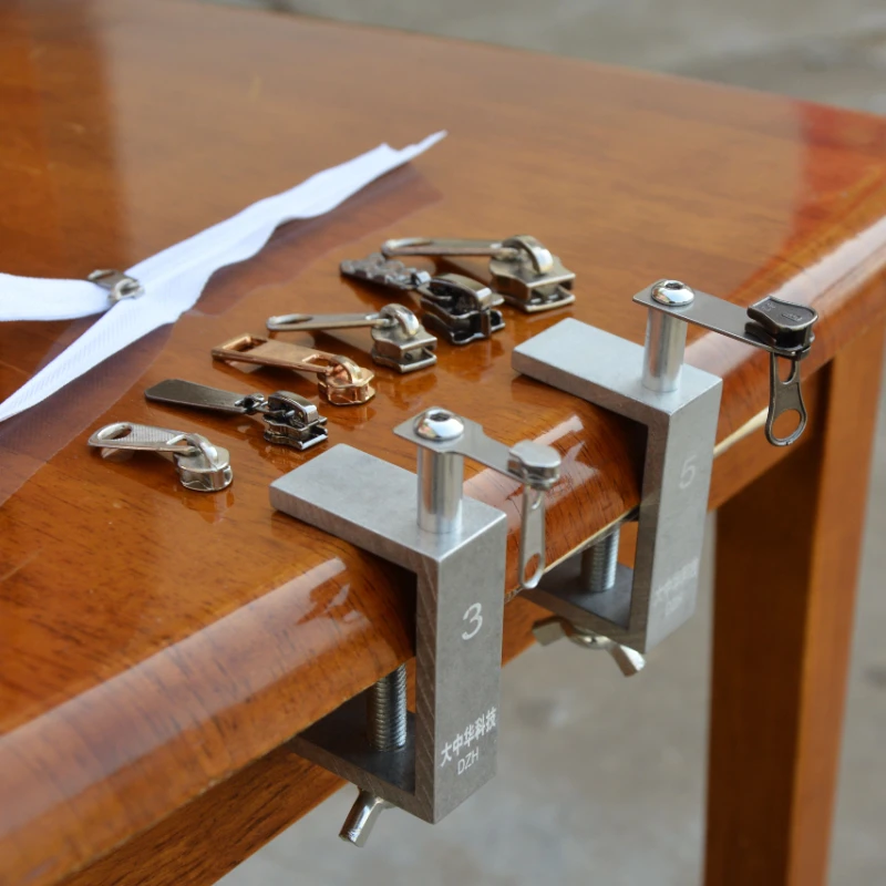 

3#4#5#8#10# Zipper Head Fix Tool Puller Slider Clamp Holder Board Instant Repair Wallet Craft Diy Helper Tailor Sewing Accessory