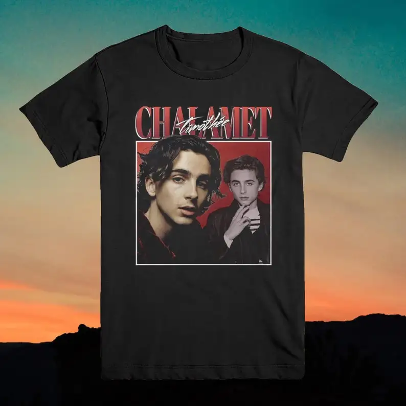 

Timothee Chalamet Shirt Vintage Style 90S Tee Classic T-Shirt Retro
