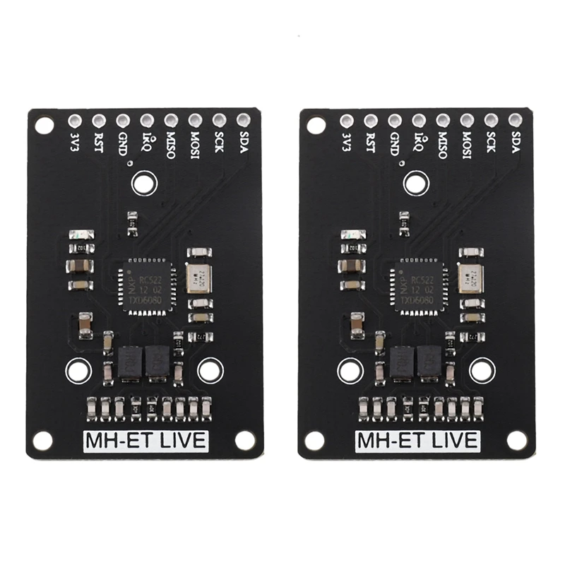 

2X Mini Rc522 Rfid Sensor Module Card Reader Writer Module I2C Iic Interface Ic Card Rf Sensor Module Rc522 13.56Mhz