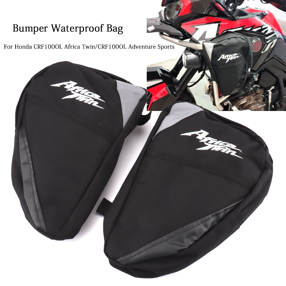

For Honda CRF1000L Africa Twin CRF 1000L Adventure Sports Moto Saddlebag Frame Crash Bar Waterproof Bag Bumper Placement Toolkit