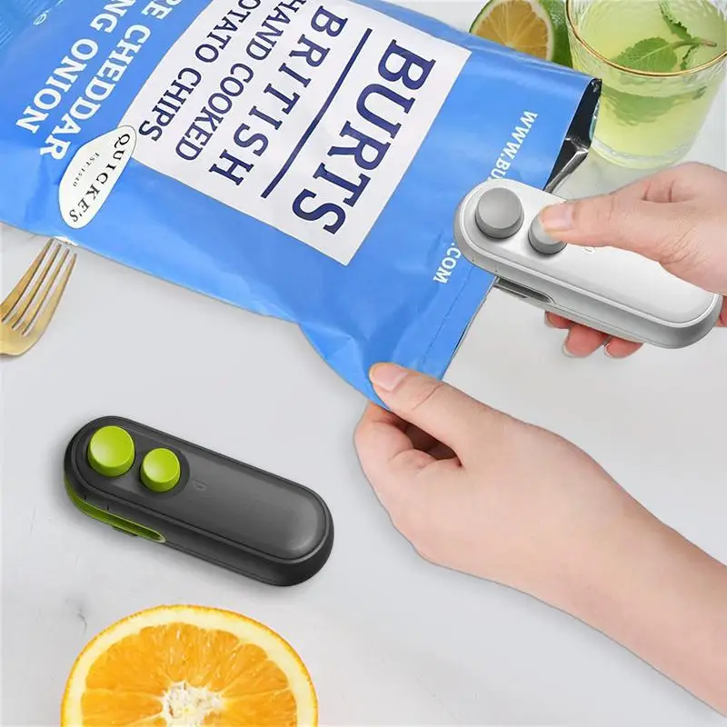 

Bag Sealer Bag Reseller For Chip Bags Portable Bag Sealer With Magnetic Design Waterproof Performance Energy Efficient Chip Bag