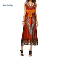 african dresses for women dashiki print bow tie long dress bazin riche 100 cotton ankara evening dress african clothes wy3460