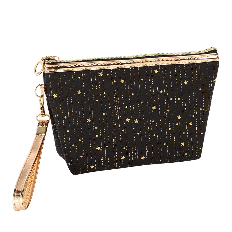 2022 Fashion Cosmetic Bag Women Bronzing Bling Stars Makeup Bags Travel Organizer Toiletry Kits Portable Make Up Beautician |