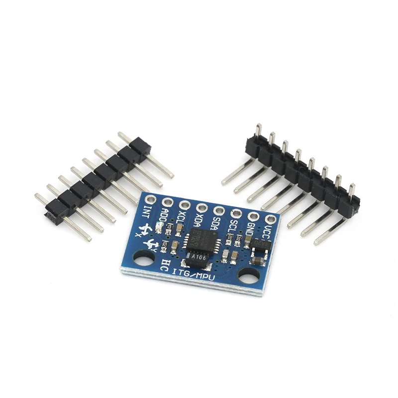 10 Набор IIC I2C GY-521 MPU-6050 MPU6050 3 Оси Аналоговый Гироскоп Датчики Акселерометр Модуль Для Arduino С Пинами 3-5V DC на.