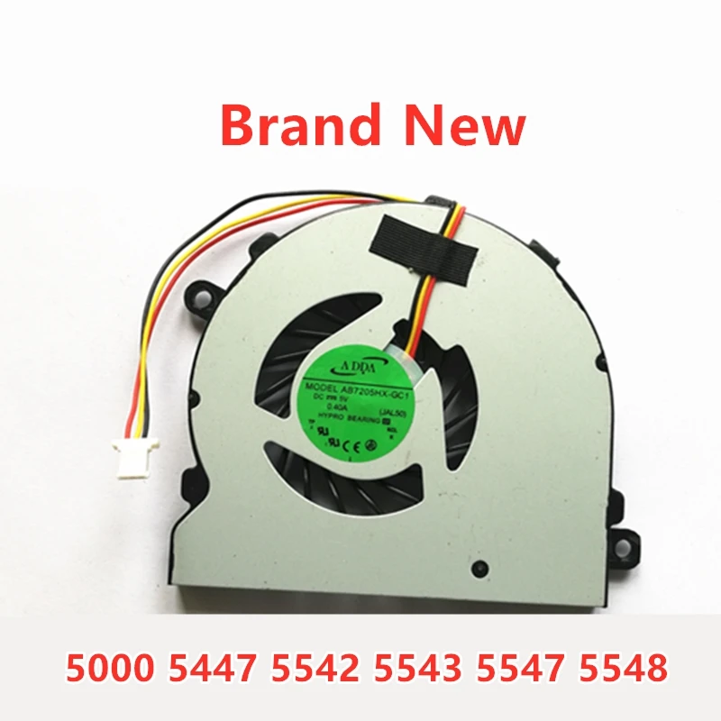 

Brand New Laptop CPU Cooling Fan Radiation For Dell 14-5443 5445 5447 5448 5547 5548 5542 5543 5545 15mr-1528s 5000
